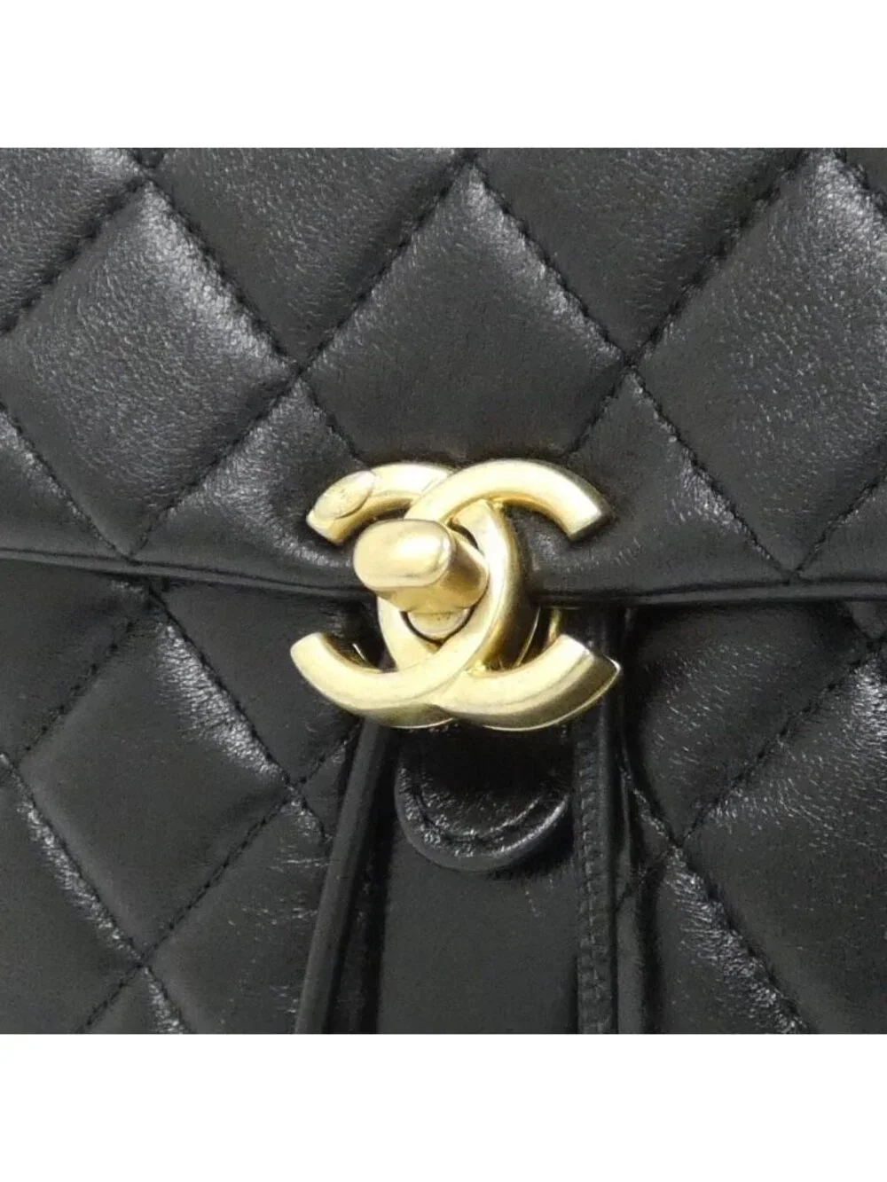 Chanel Backpack Sac Black